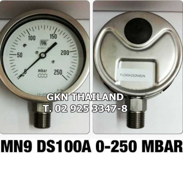 Pressure Gauge Nuova Fima 0-250 MBAR